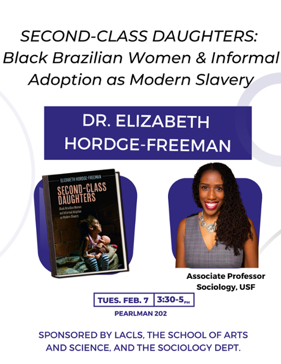 Flier for Dr. Hordge-Freeman's Book Talk