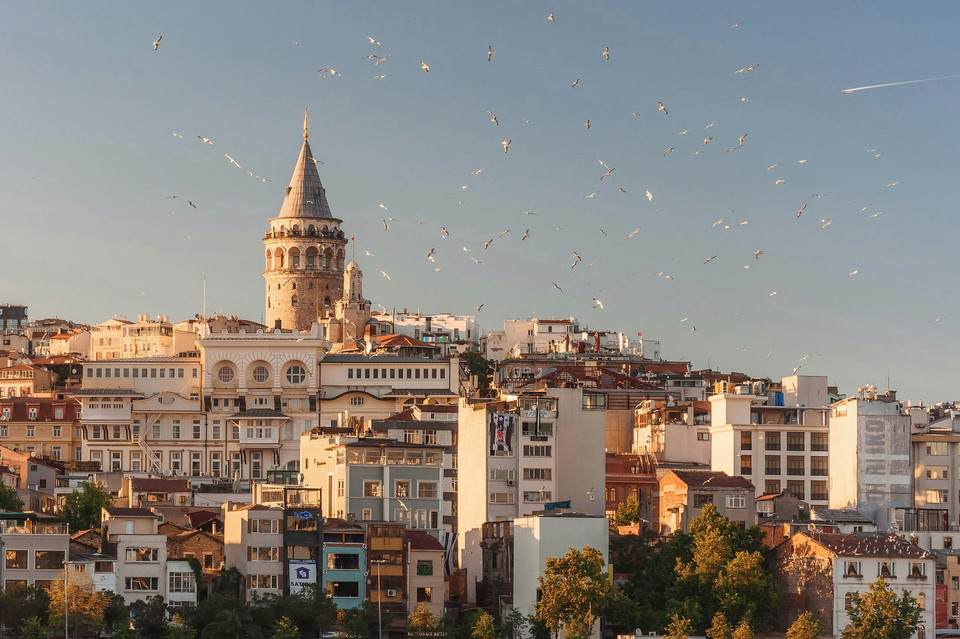 Cityscape of Istanbul, Turkey