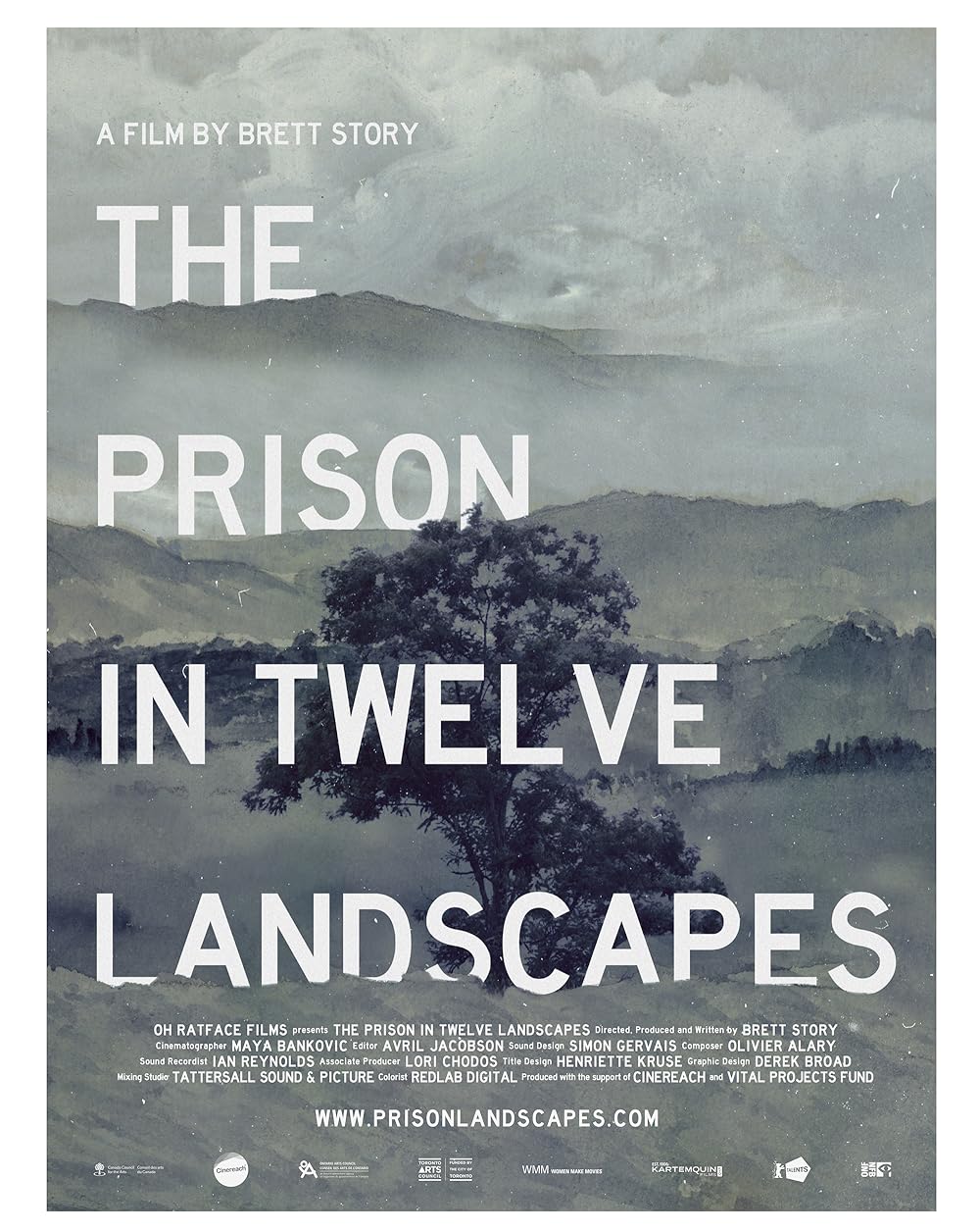 The cover of the film 'The Prison in Twelve Landscapes'