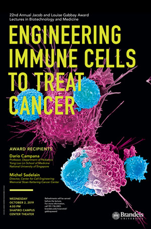 Engineering immune cells to treat cancer event poster