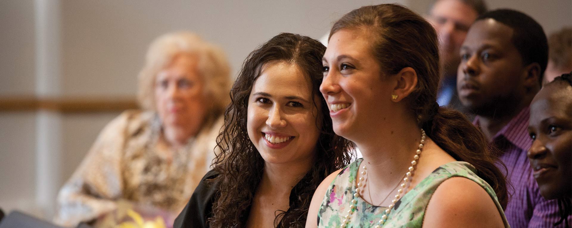 A classroom of diverse education students