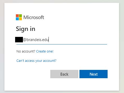 image is of the microsoft sign in prompt
