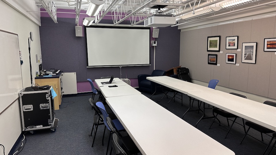BOLLI Purple Room front of classroom
