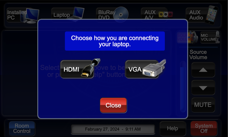 laptop connection options