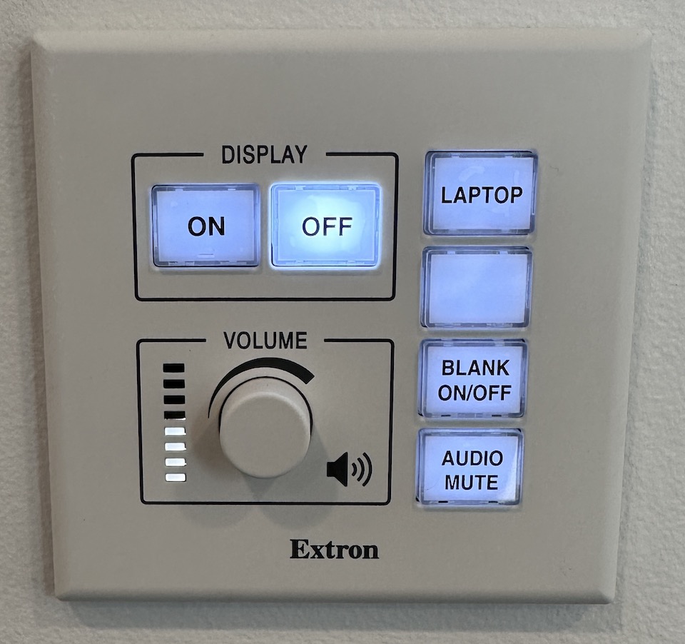 control panel