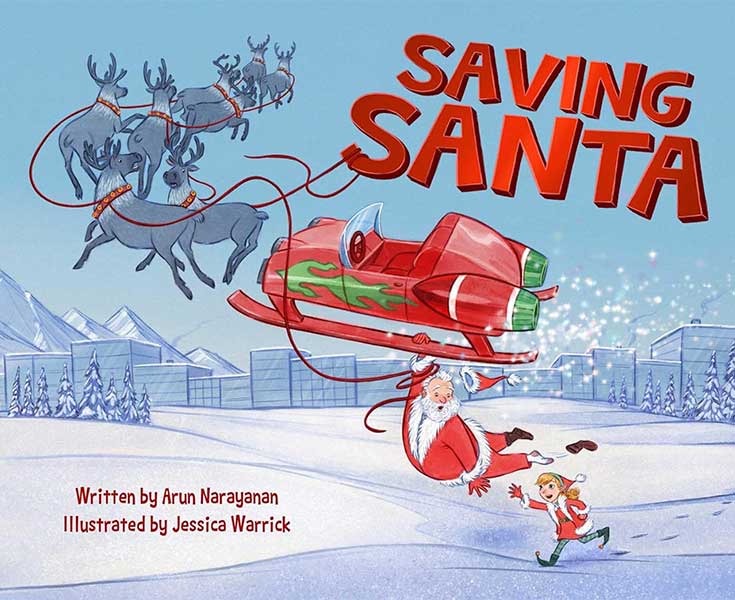 Saving Santa book cover