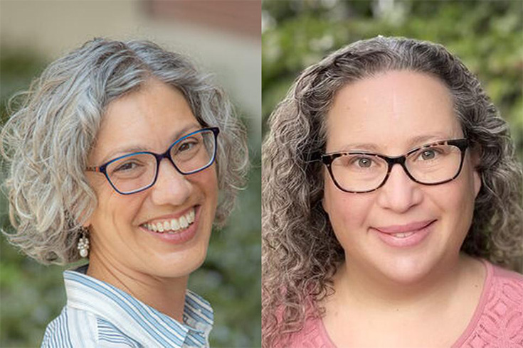 Combined headshot of Laura Applebaum and Sivan Zakai