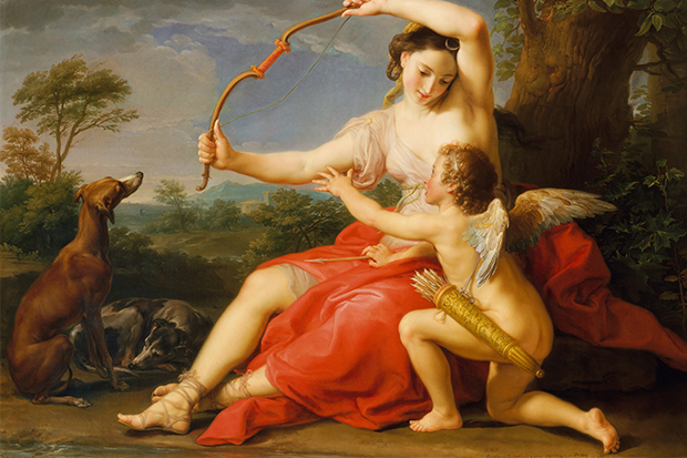 cupid shooting arrow mythology