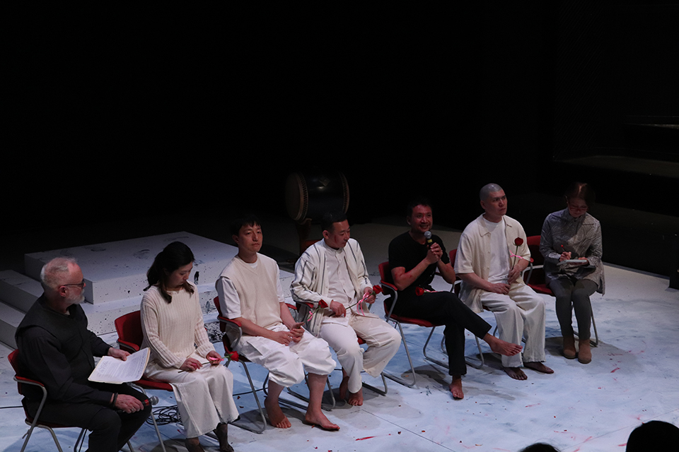 q&a with artists after performance