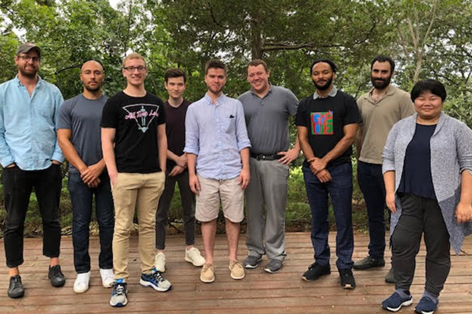 Group shot of 2019 master's cohort