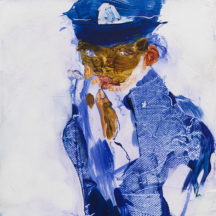 Jennifer Packer, An Exercise in Tenderness (detail)
