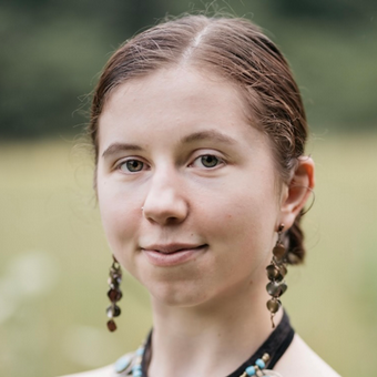 head shot of a young woman 