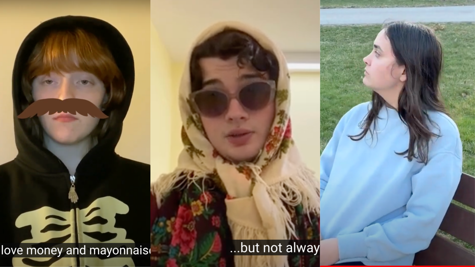 Three Russian Studies students